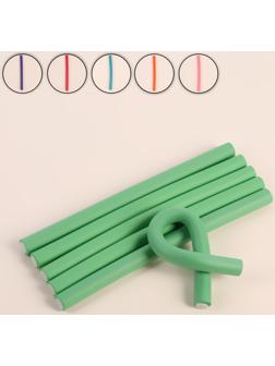 Бигуди «Бумеранг», d = 1,5 см, 24 см, 6 шт, цвет МИКС