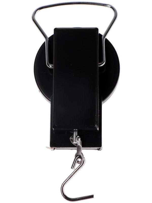 Безмен Luazon, механический, до 22 кг, цена деления 250 г, черный