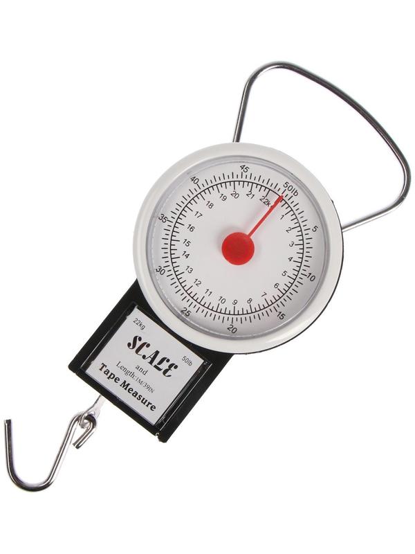 Безмен Luazon, механический, до 22 кг, цена деления 250 г, черный