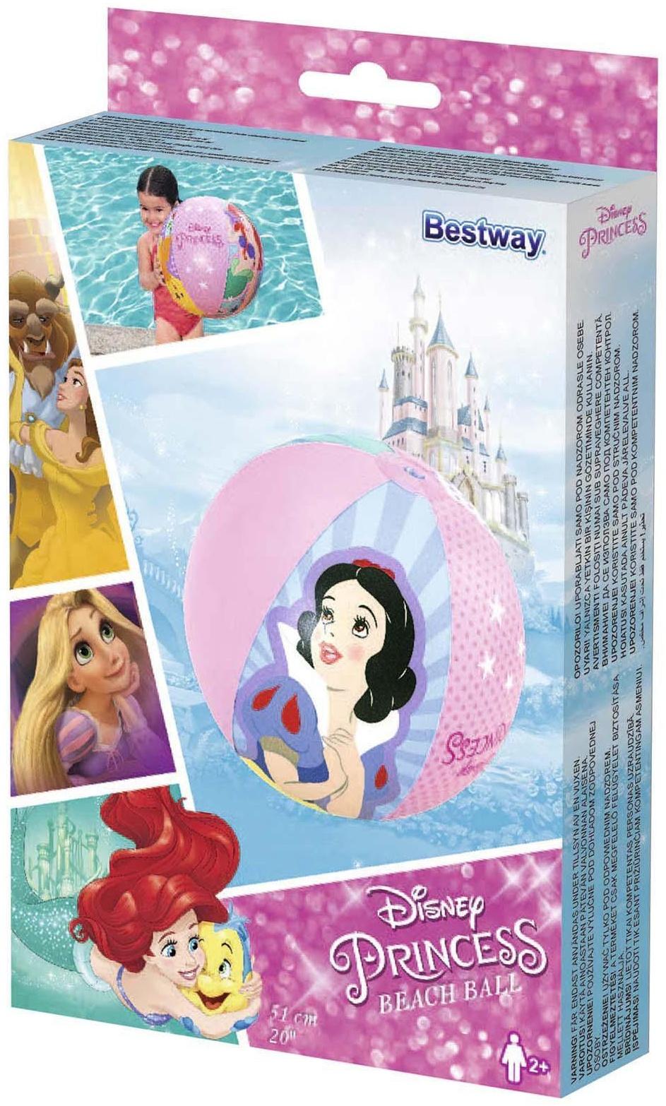 Мяч пляжный Princess, d=51 см, от 2 лет, 91042 Bestway
