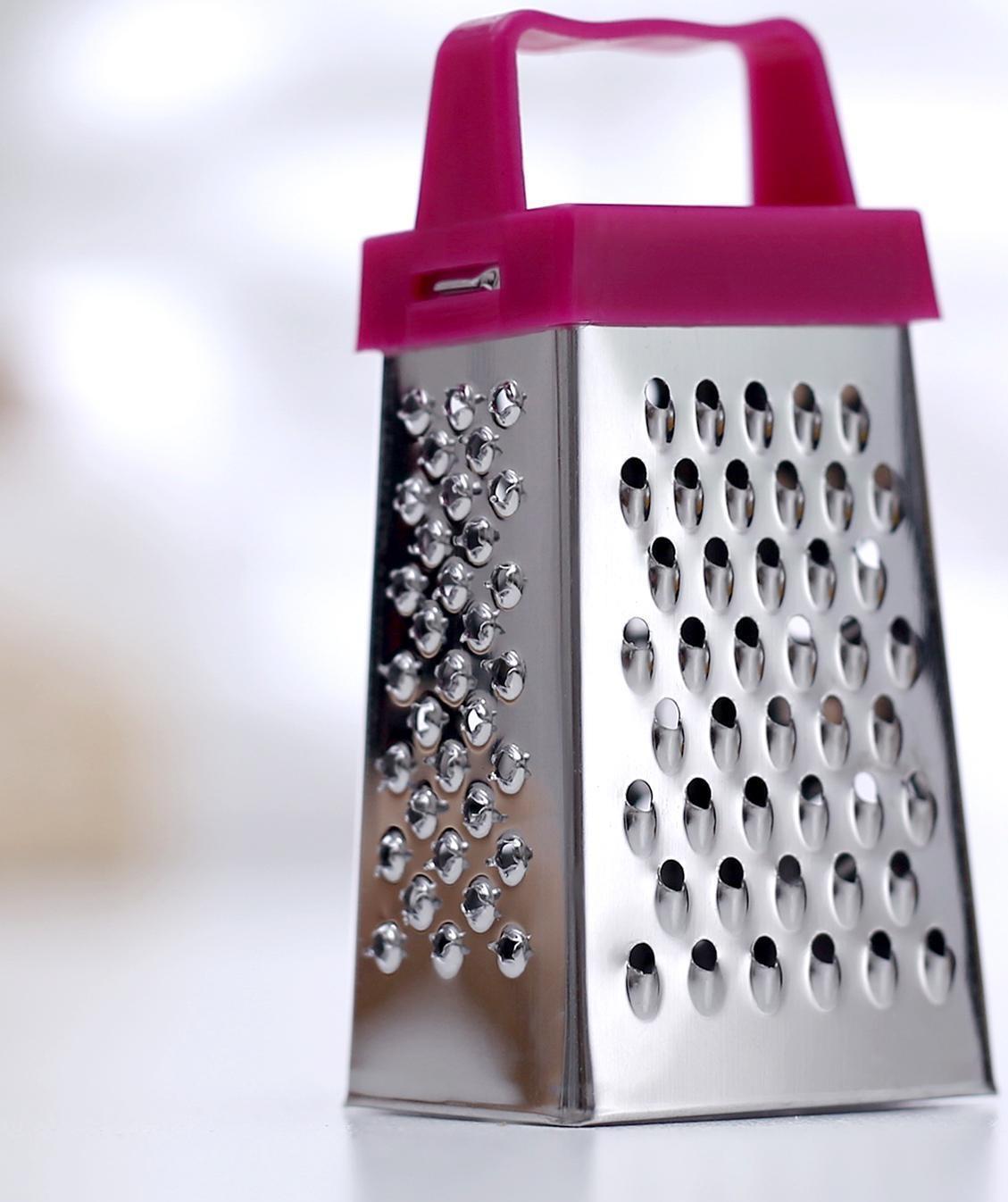 Тёрка четырёхгранная Доляна «Мини», 3,5×6,5×3 см, для корицы и шоколада, цвет МИКС