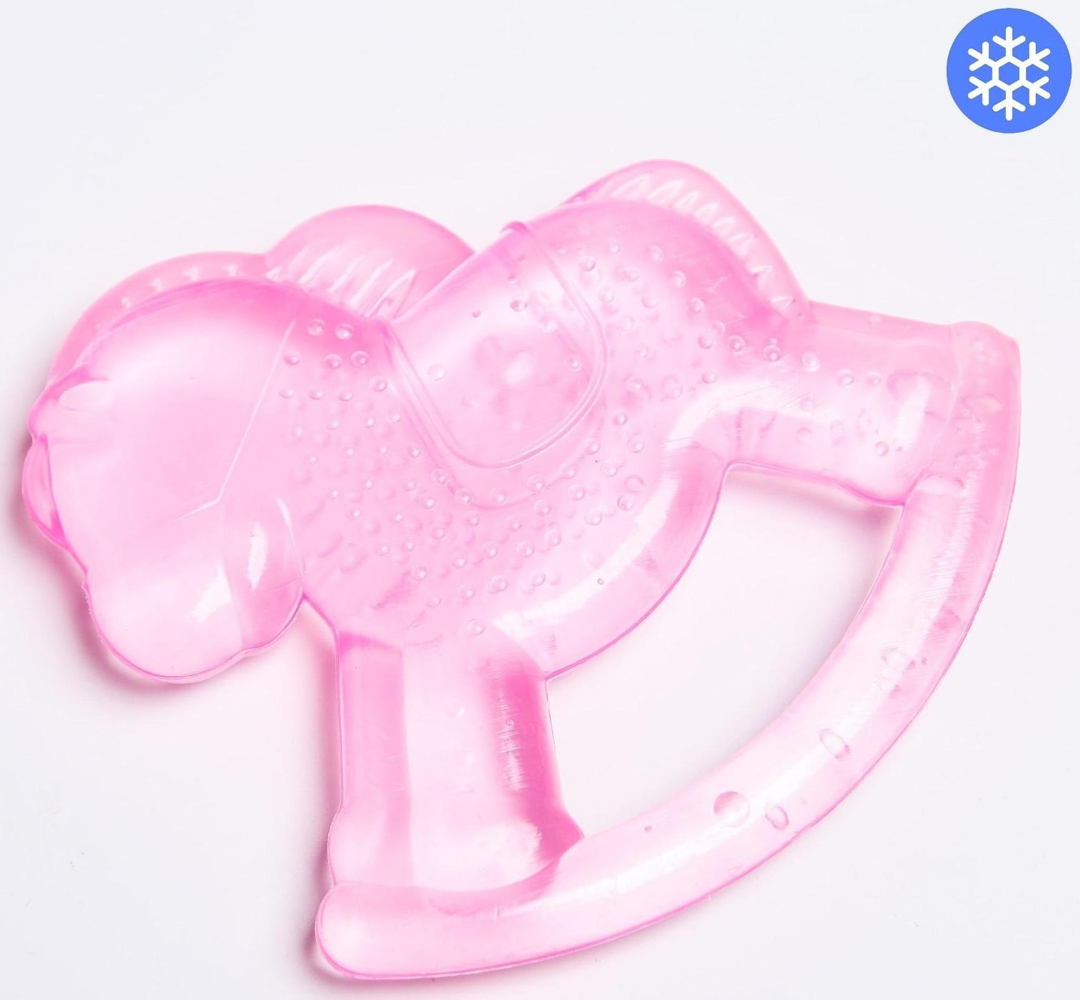 Прорезыватель охлаждающий «Лошадка», цвет МИКС