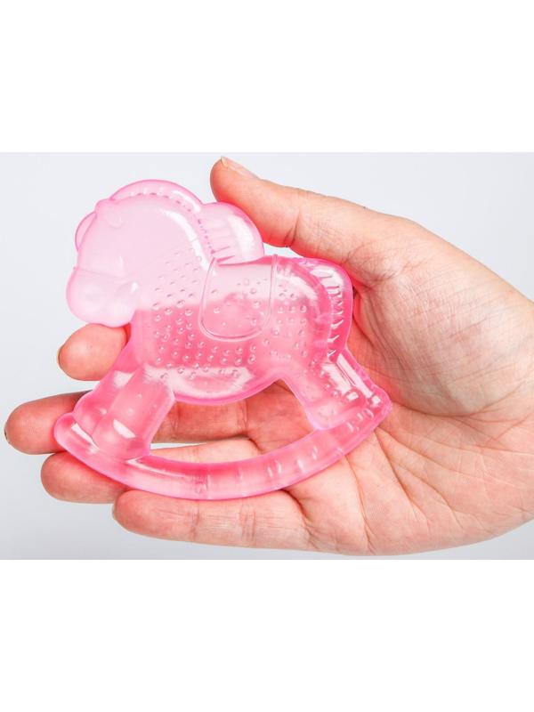 Прорезыватель охлаждающий «Лошадка», цвет МИКС