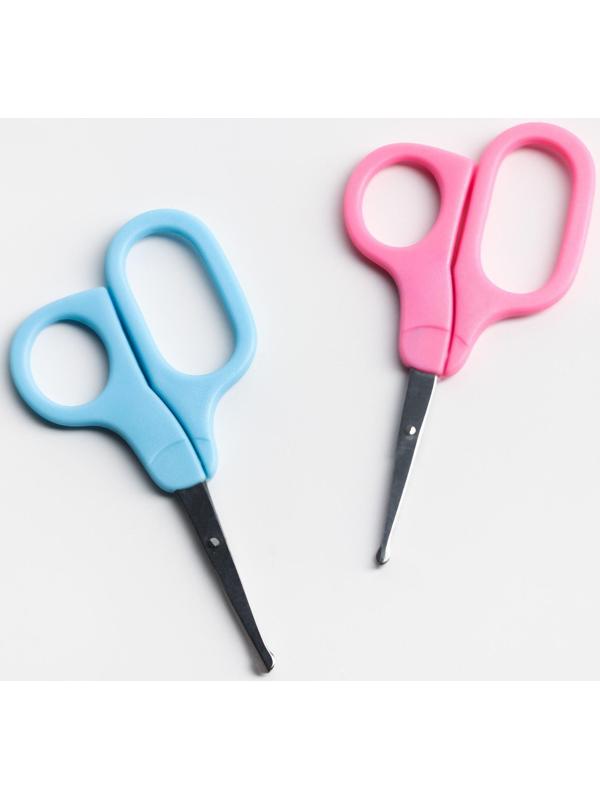Ножницы детские безопасные, от 0 мес., цвета МИКС
