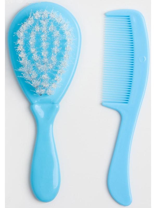 Детские расчёски, набор 2 шт., от 0 мес., цвета МИКС
