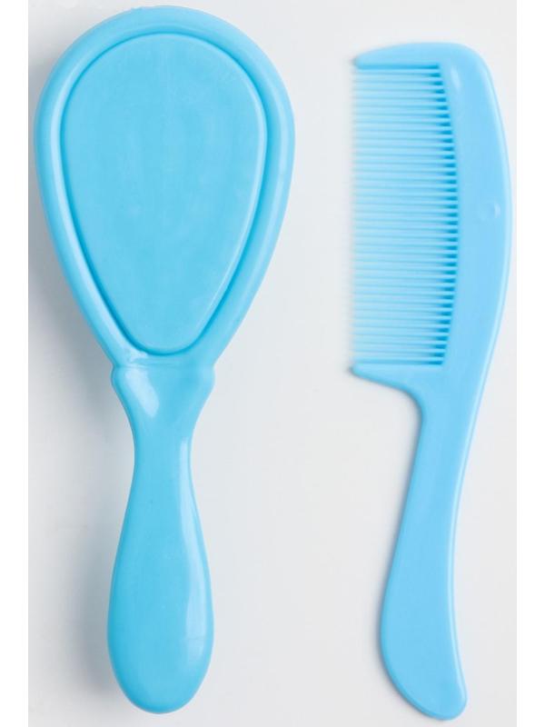 Детские расчёски, набор 2 шт., от 0 мес., цвета МИКС