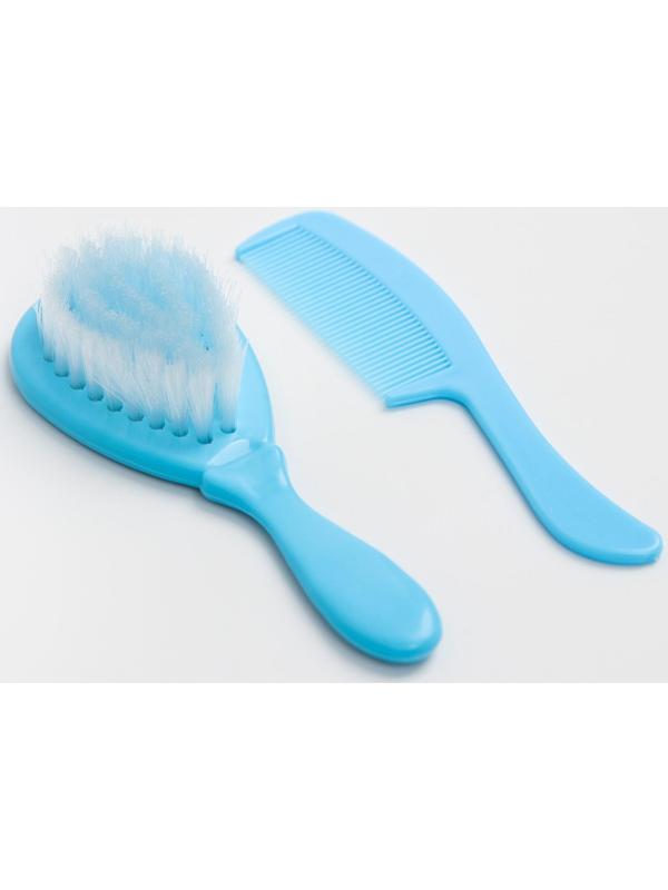 Детские расчёски, набор 2 шт., от 0 мес., цвета МИКС