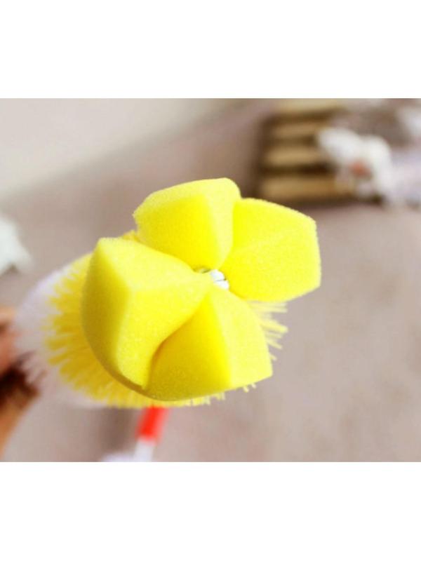 Ёршик для бутылочек с губкой, цвета МИКС