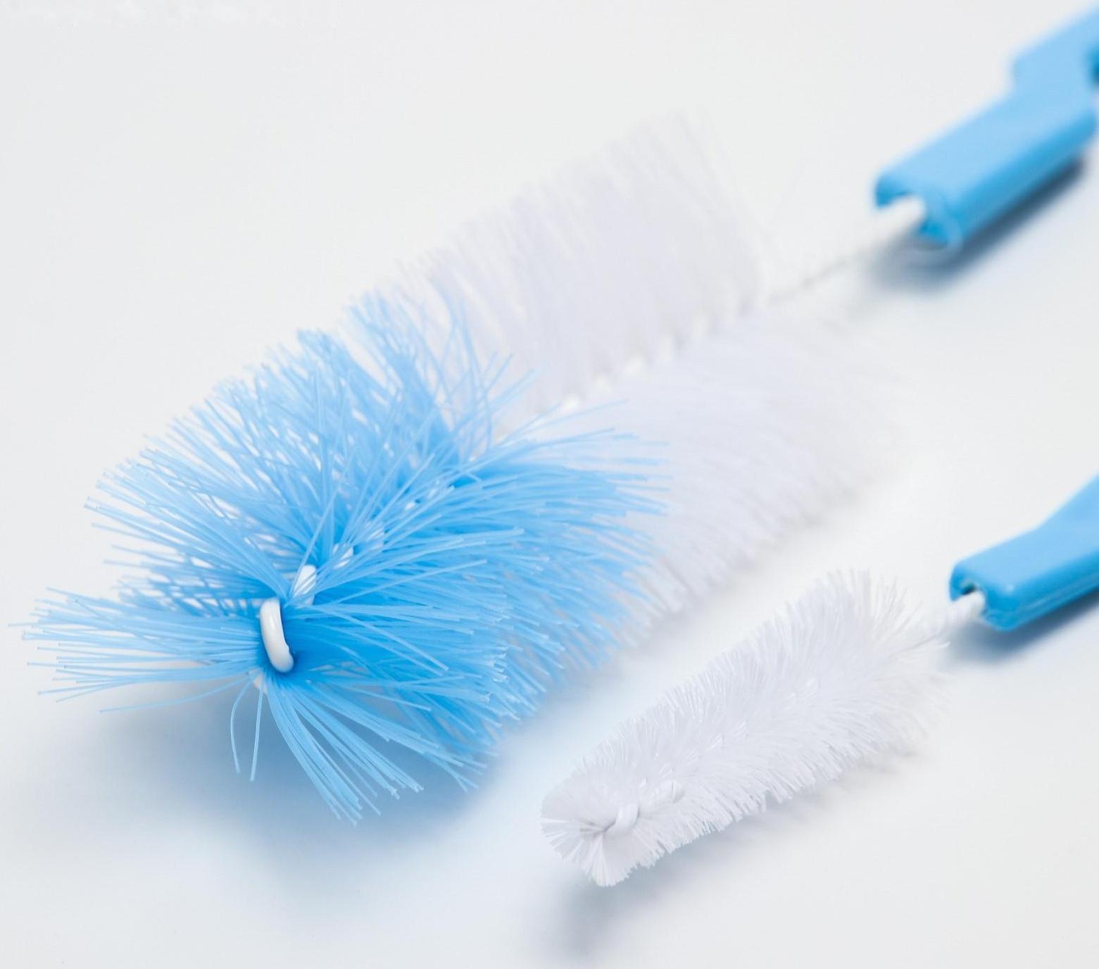 Набор ёршиков для мытья бутылочек и сосок, цвета МИКС