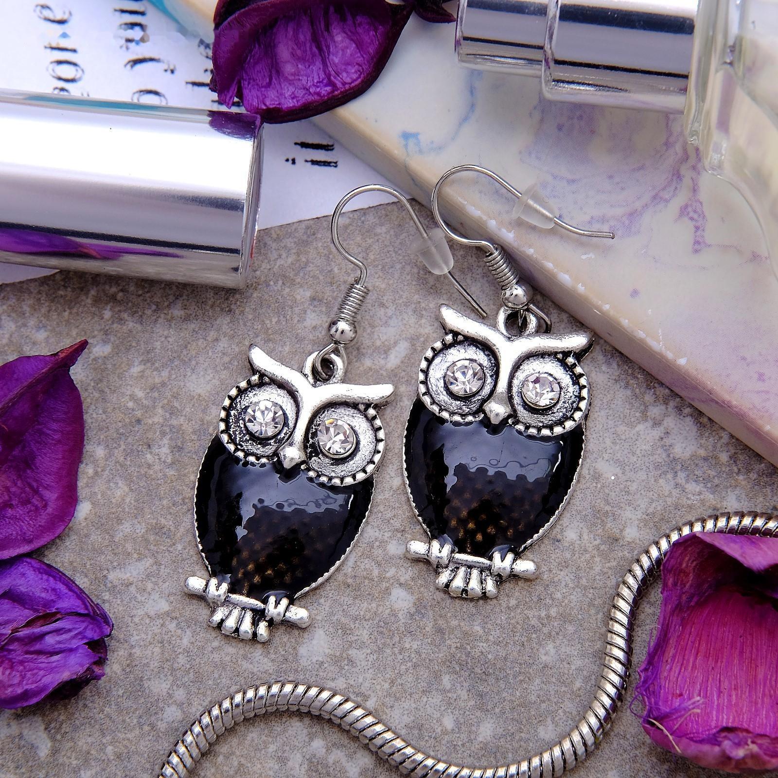 Серьги эмаль 