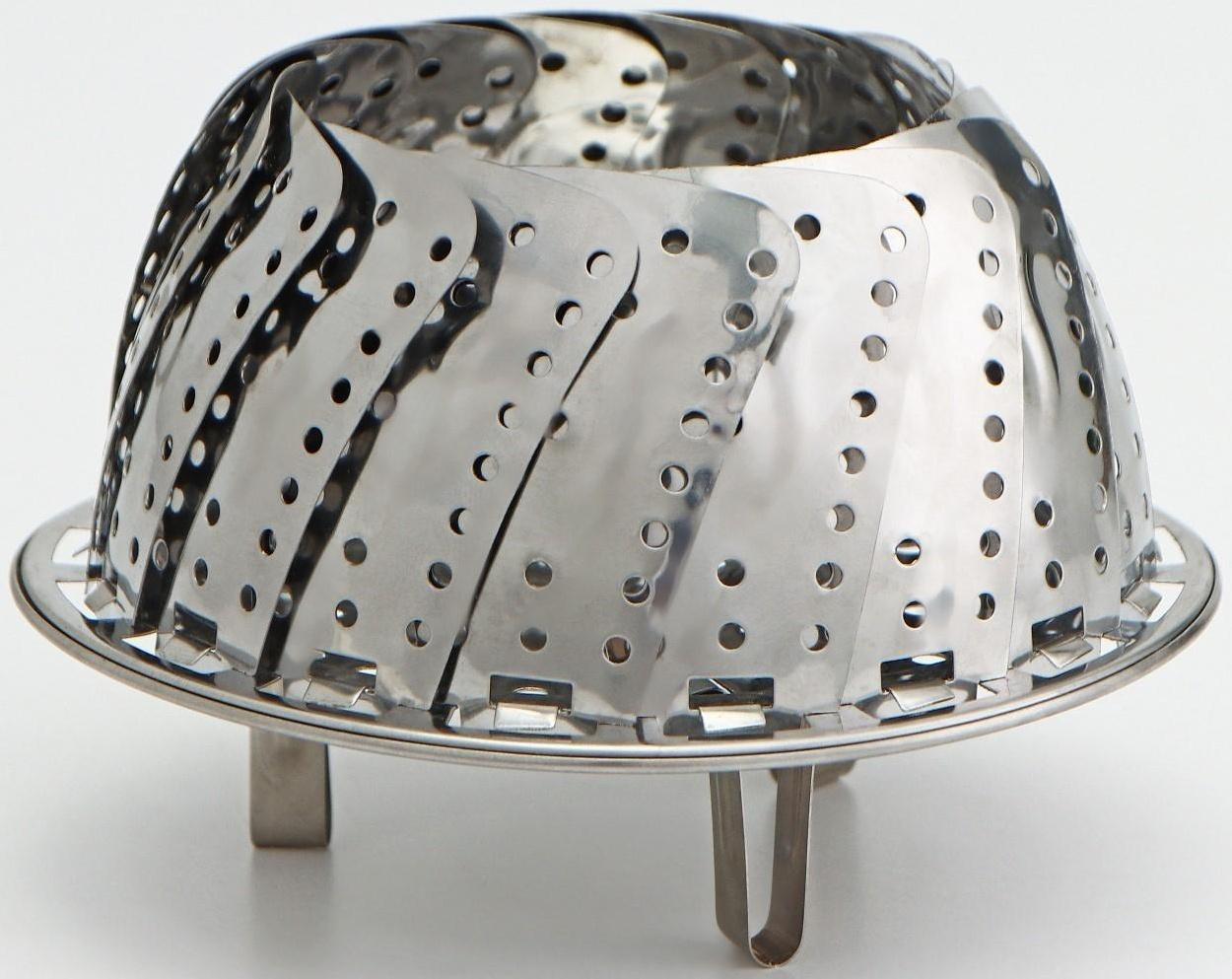 Вставка–пароварка из нержавеющей стали для кастрюли «Цветок», d=22 см