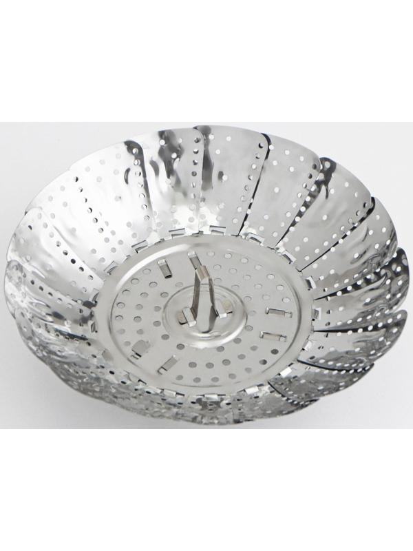 Вставка–пароварка из нержавеющей стали для кастрюли «Цветок», d=22 см