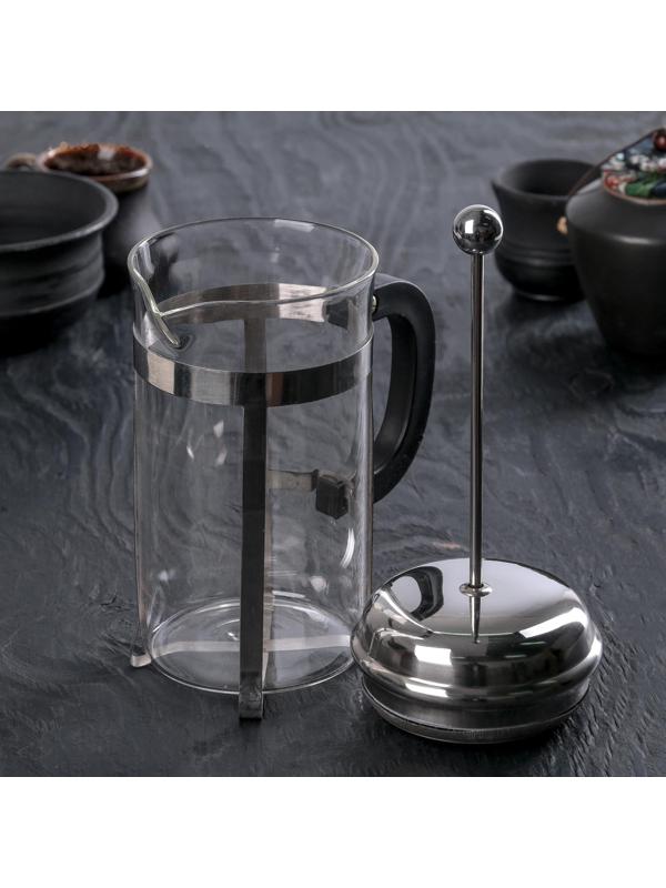 Френч-пресс на ножках «Металлик», 650 мл