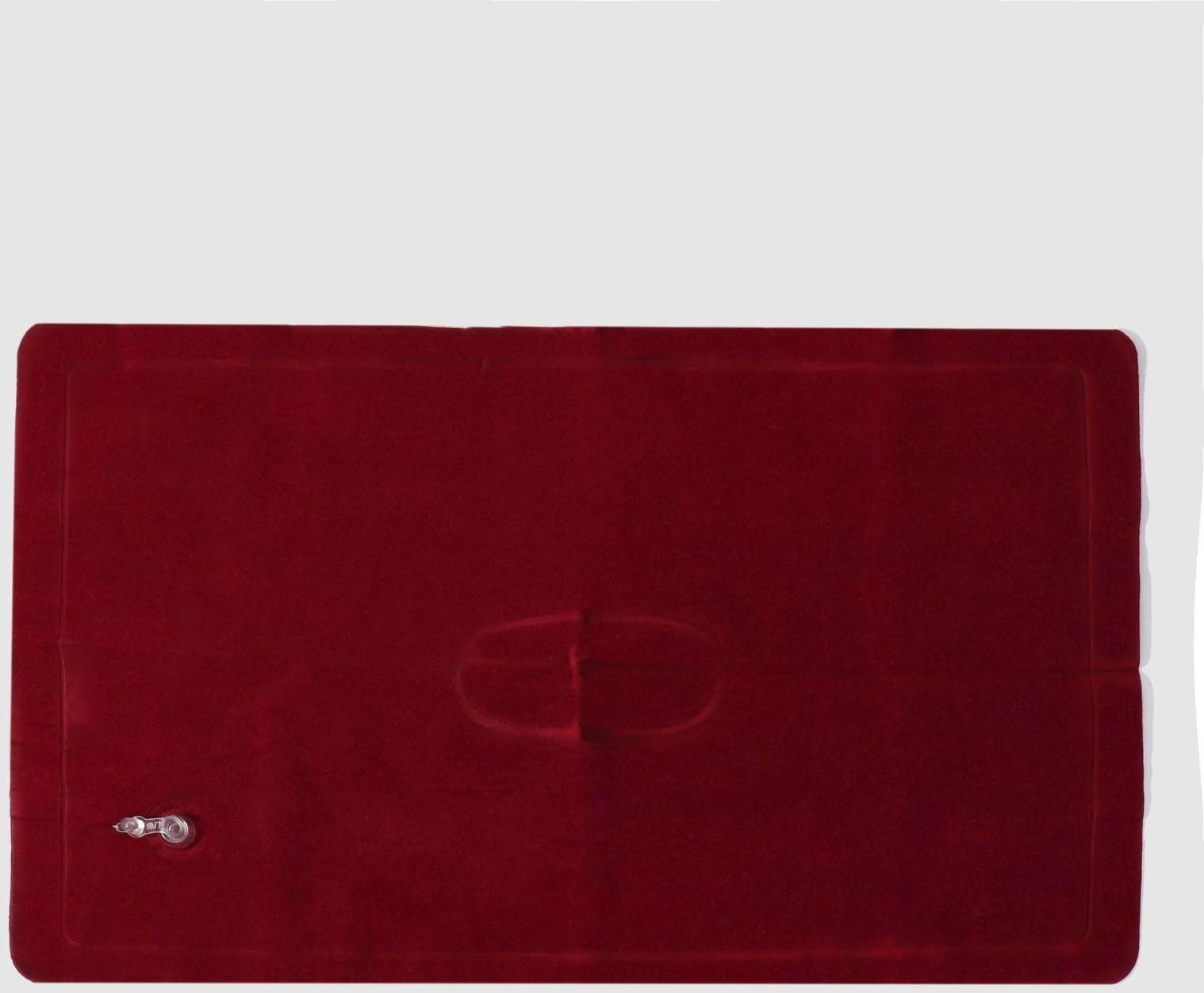 Подушка дорожная, надувная, 46 × 29 см, цвет МИКС