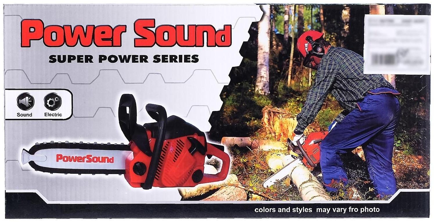 Инструмент «Бензопила», звуковые эффекты, работает от батареек