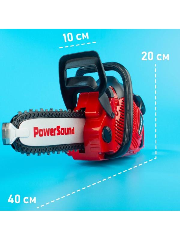 Инструмент «Бензопила», звуковые эффекты, работает от батареек