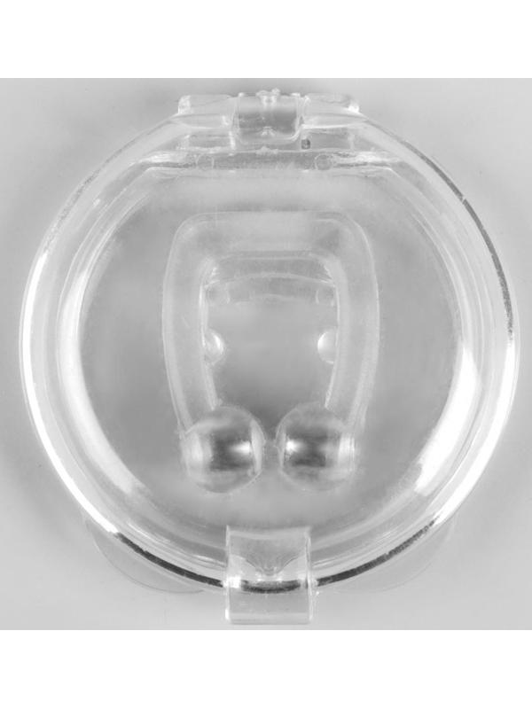 Приспособление против храпа, в футляре, с магнитом, цвет прозрачный