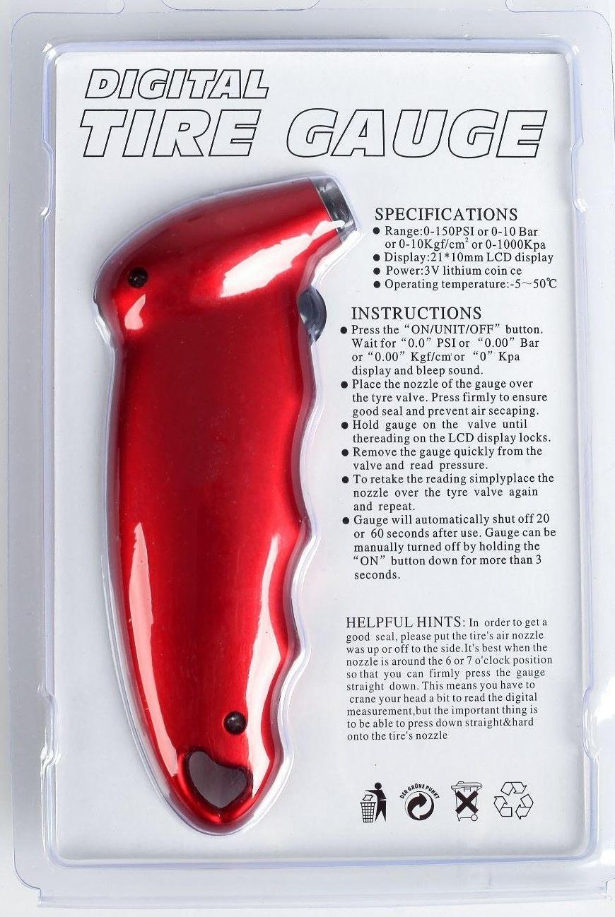 Манометр универсальный, электронный с подсветкой