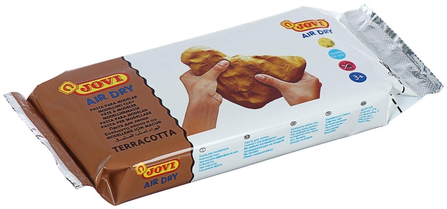 Масса для лепки JOVI, самозатвердевающая, полимерная, 250 г, терракота