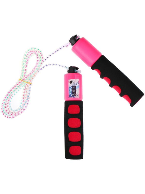 Скакалка «Радуга», со счётчиком, 2,7 м, d=0,45 см, цвета МИКС