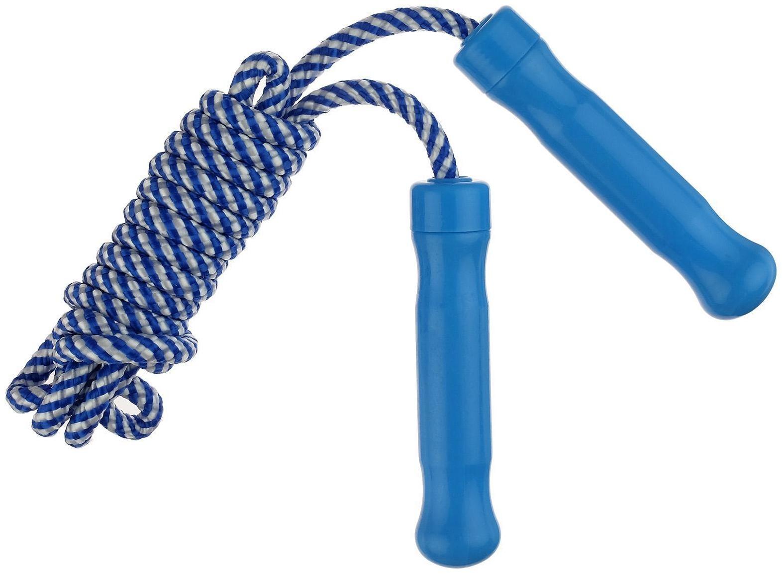 Скакалка 2,6 м, d=0,7 см, нейлон, цвета МИКС