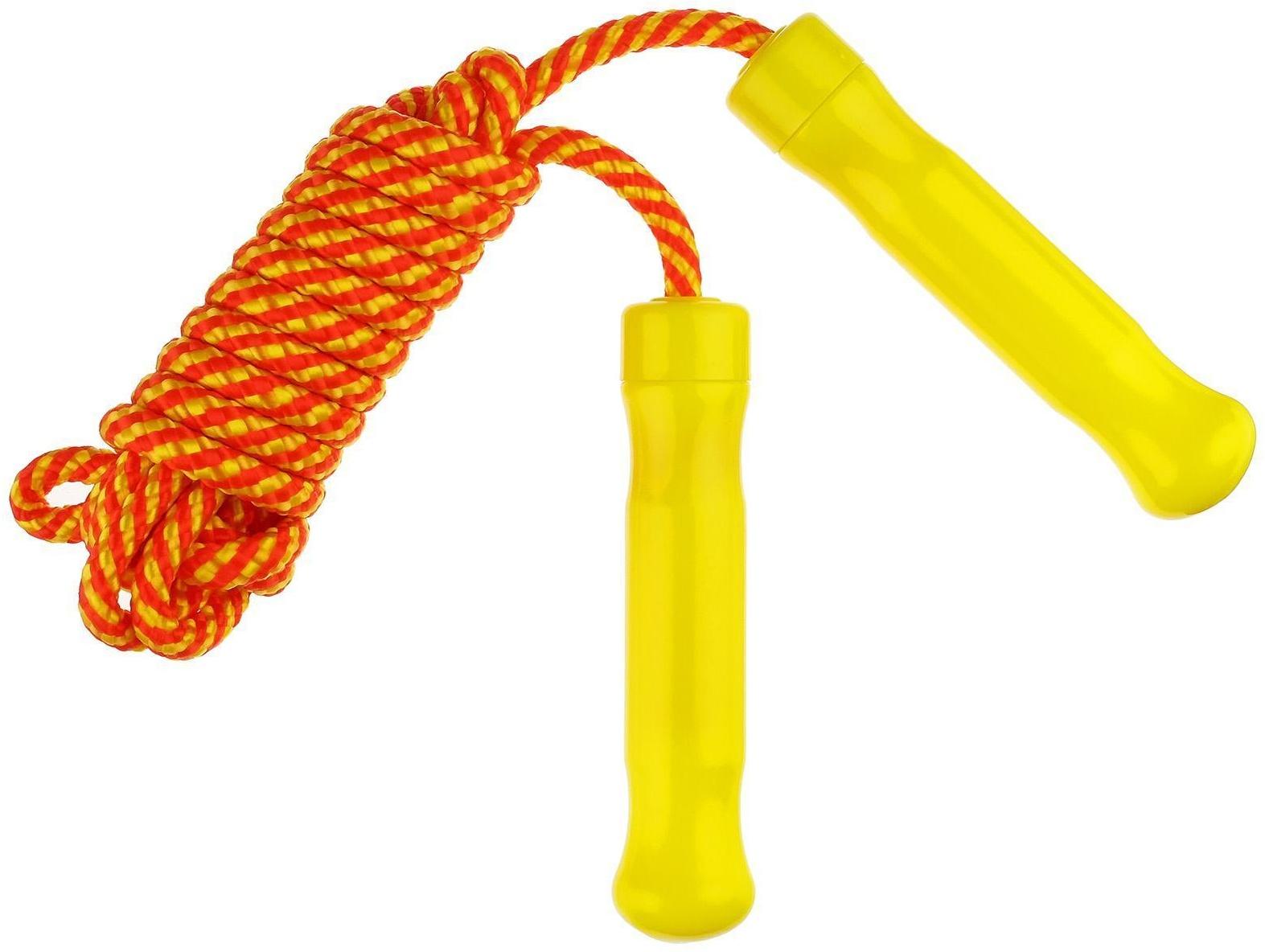 Скакалка 2,6 м, d=0,7 см, нейлон, цвета МИКС