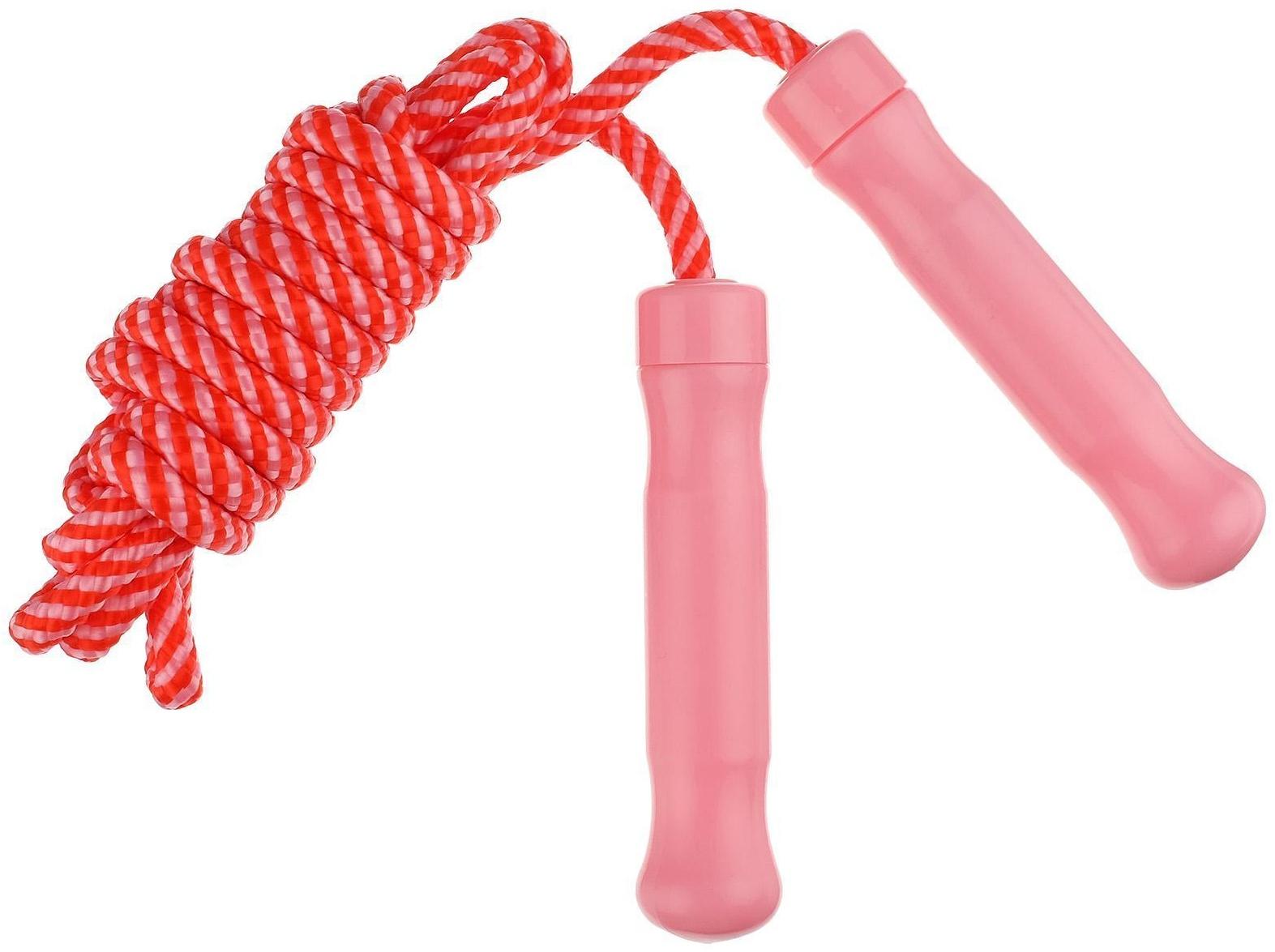 Скакалка 2,6 м, d=0,7 см, нейлон, цвета МИКС