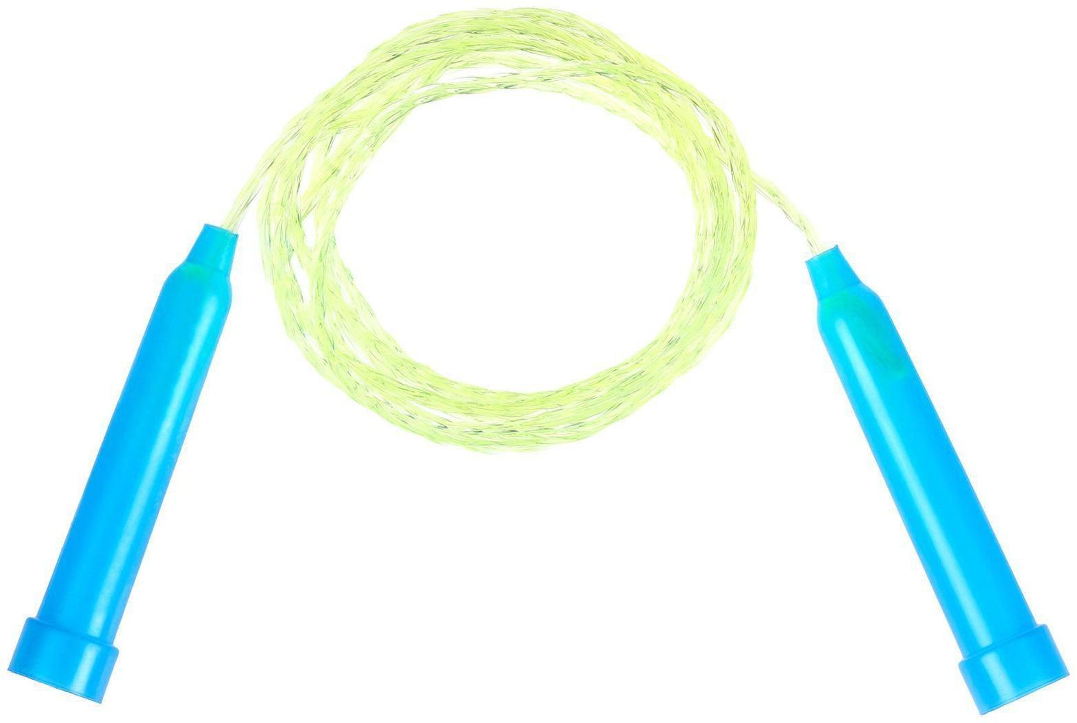 Скакалка пластиковая, 2 м, цвета МИКС