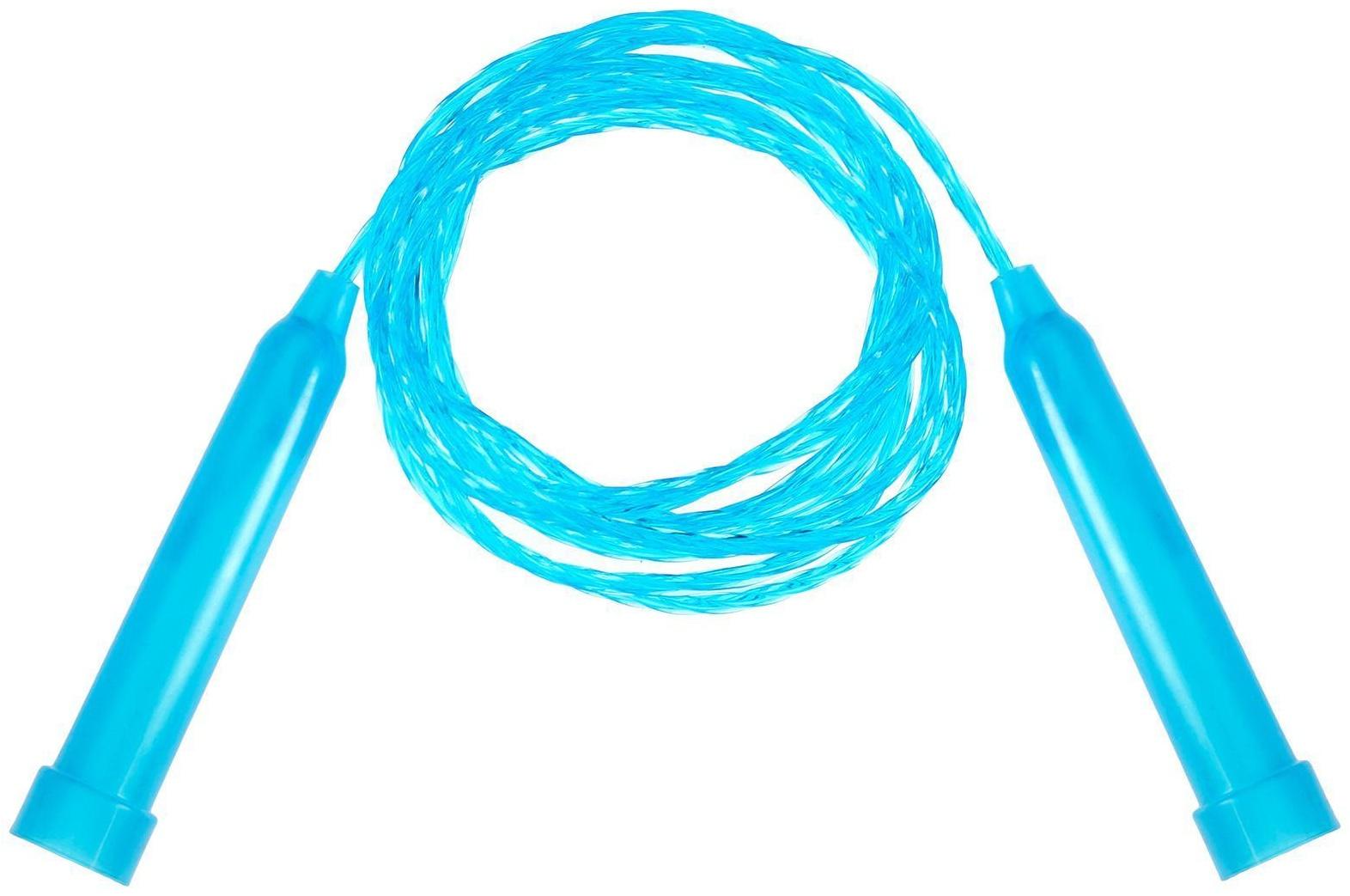 Скакалка пластиковая, 2 м, цвета МИКС