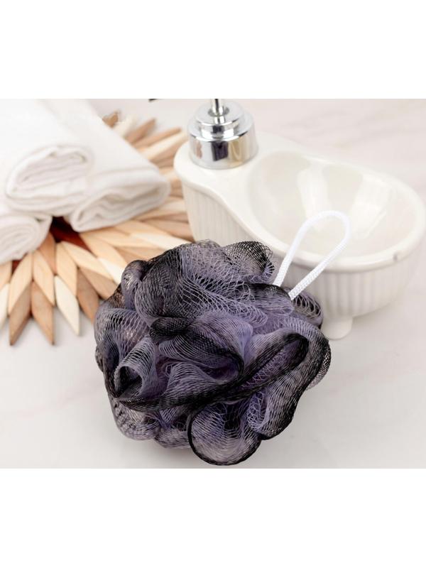 Мочалка для тела Доляна «Шар», 15 гр, цвет МИКС