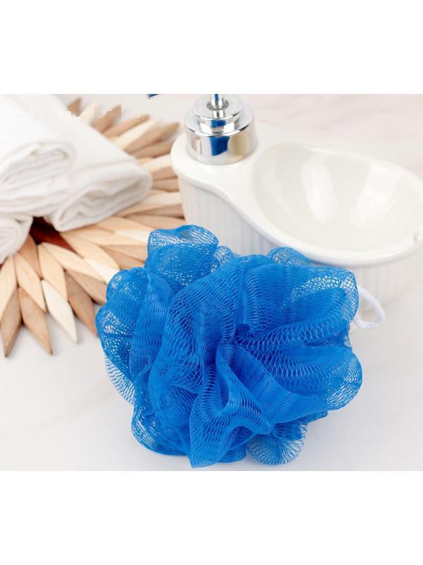 Мочалка для тела Доляна «Шар», 15 гр, цвет МИКС