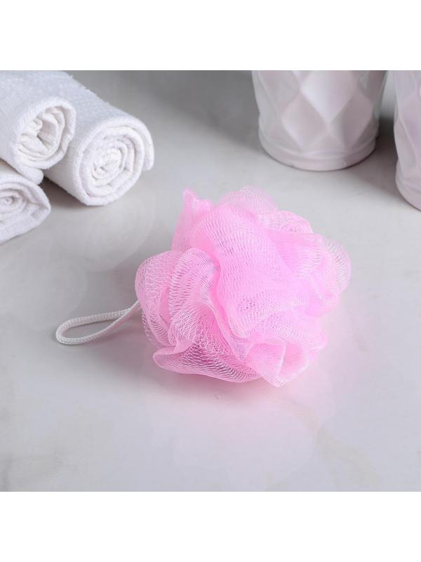 Мочалка для тела Доляна «Шар», 15 гр, цвет МИКС