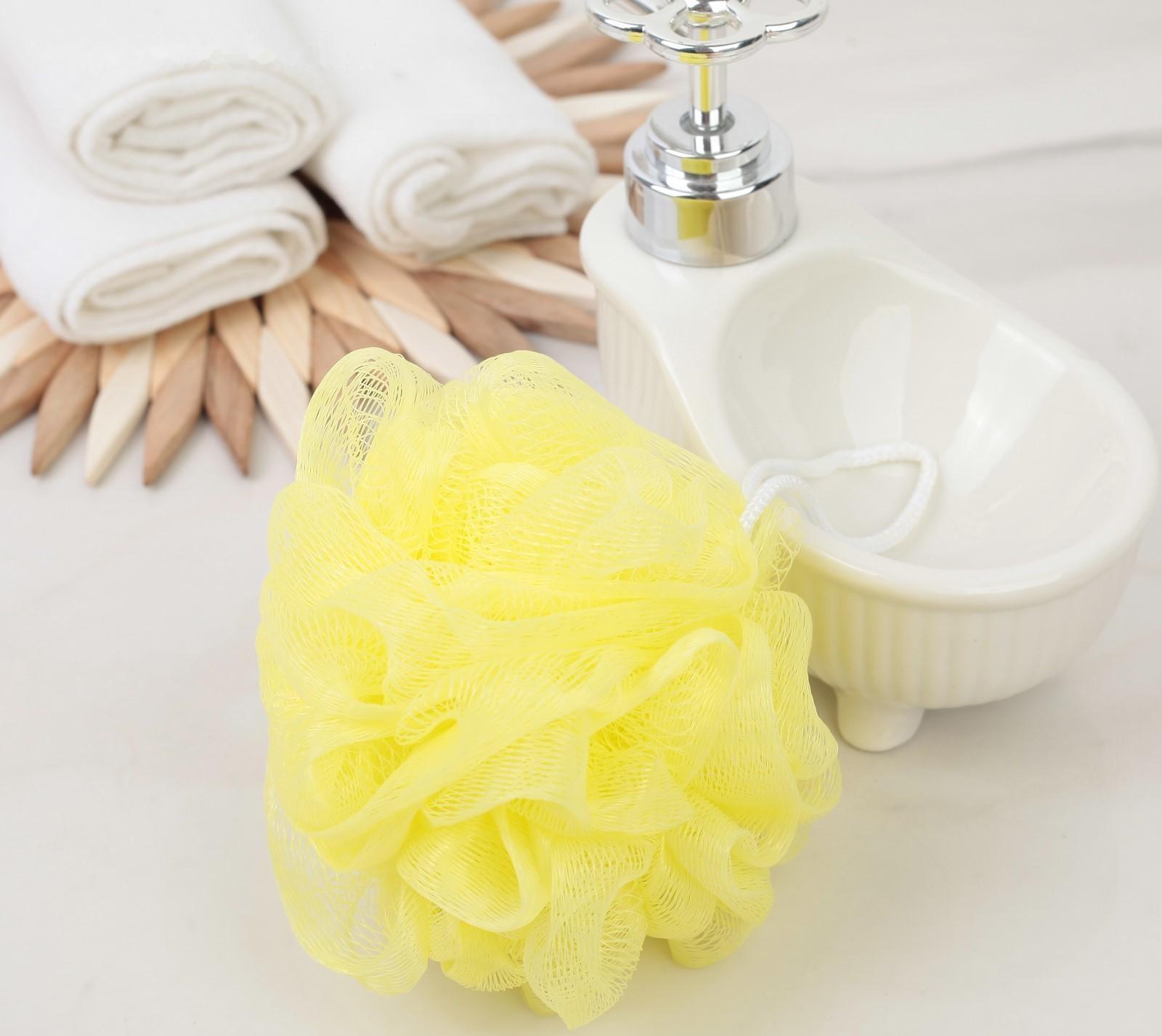 Мочалка для тела Доляна «Шар», 30 гр, цвет МИКС