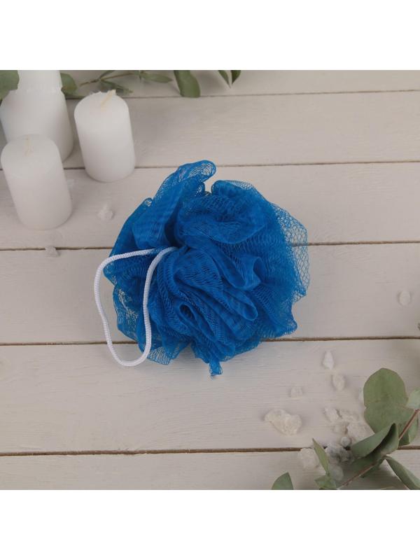 Мочалка для тела Доляна «Шар», 30 гр, цвет МИКС