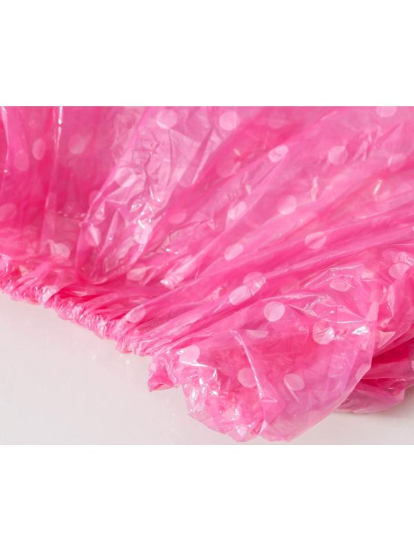 Набор шапочек для душа, 3 шт, полиэтилен, цвет МИКС