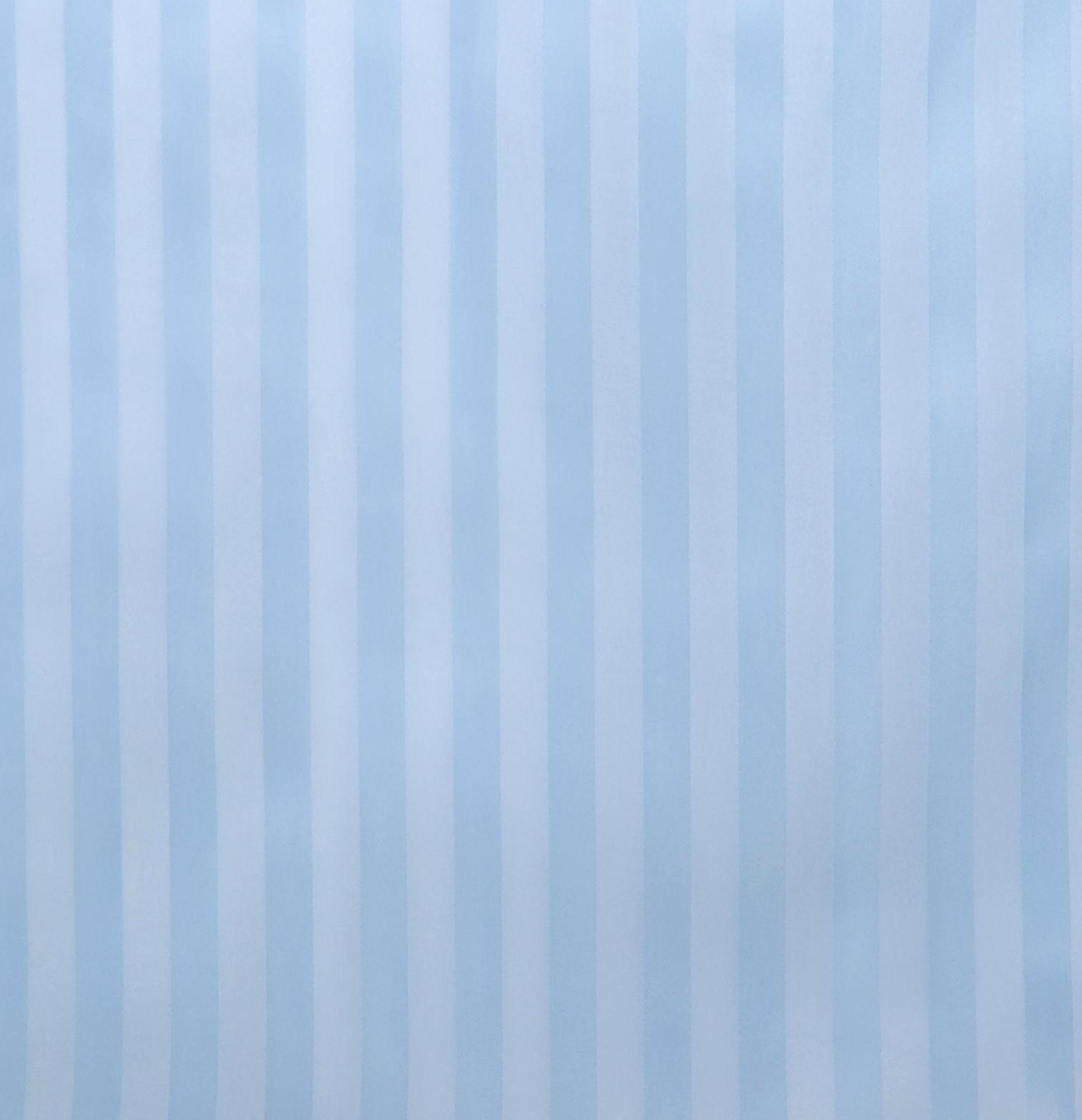 Штора для ванны Доляна «Полоска», 180×180 см, полиэстер, цвет голубой