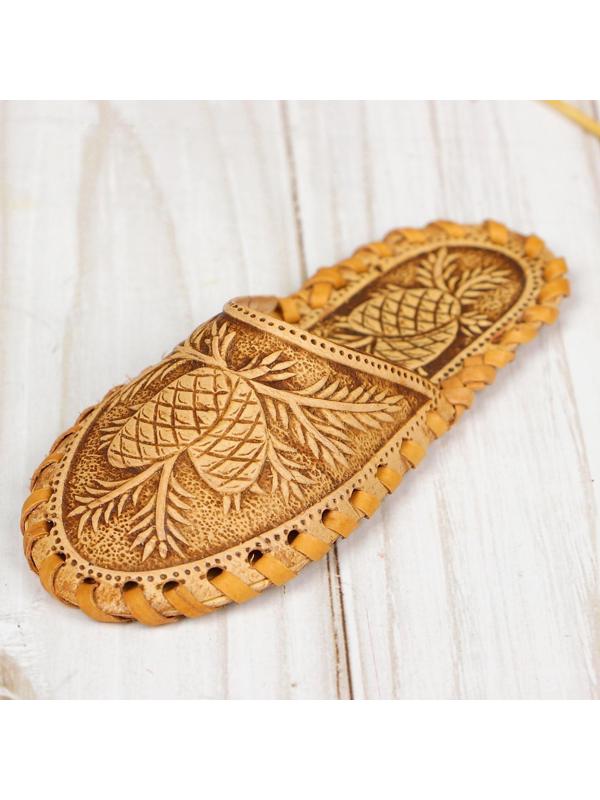 Игольница «Тапочек», 12×5×3 см, микс, береста