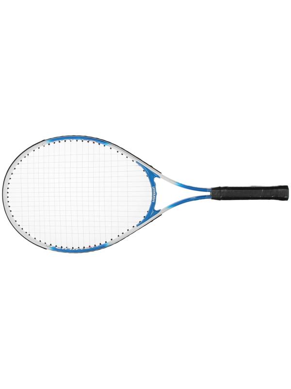 Ракетка для большого тенниса тренировочная, в чехле, цвет синий