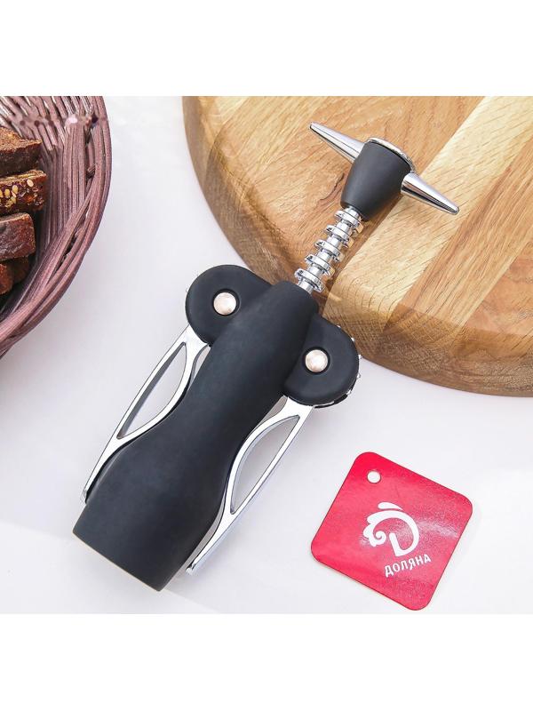 Штопор «Яркий», 19 см, цвет МИКС