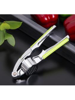 Пресс для чеснока Доляна «Велес», 16,5 см, цвет МИКС