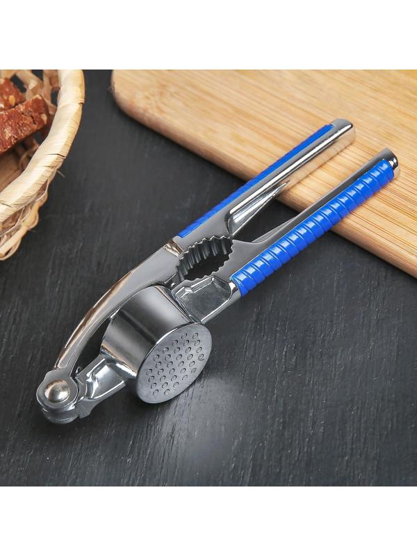 Пресс для чеснока Доляна «Велес», 16,5 см, цвет МИКС