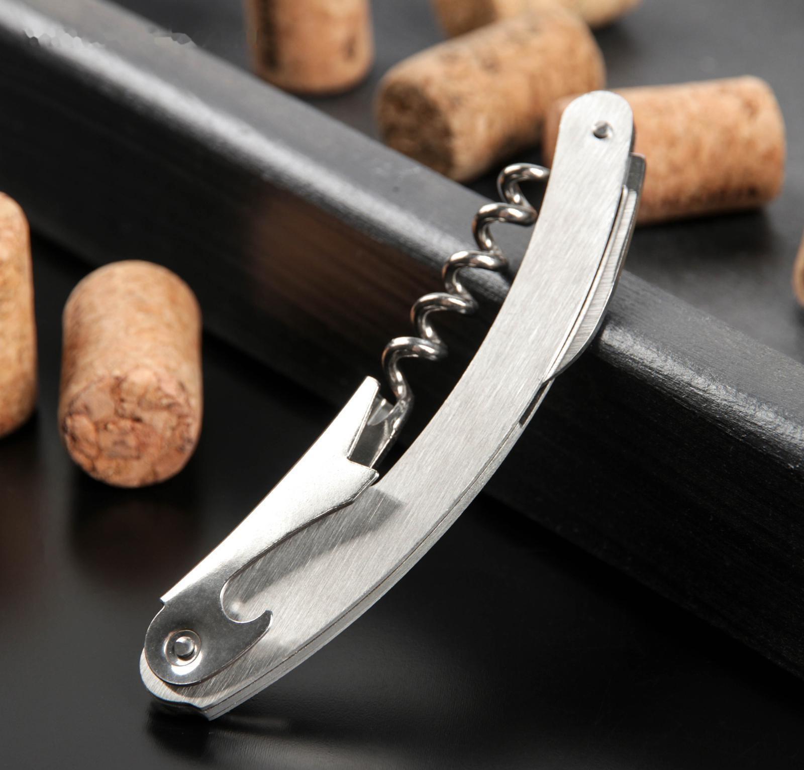 Штопор складной Доляна «Лёгкость», 11 см, цвет серебристый