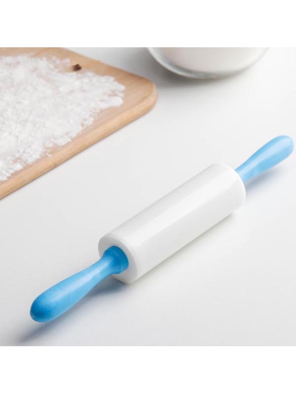 Скалка пластиковая малая, 21 см, цвет МИКС