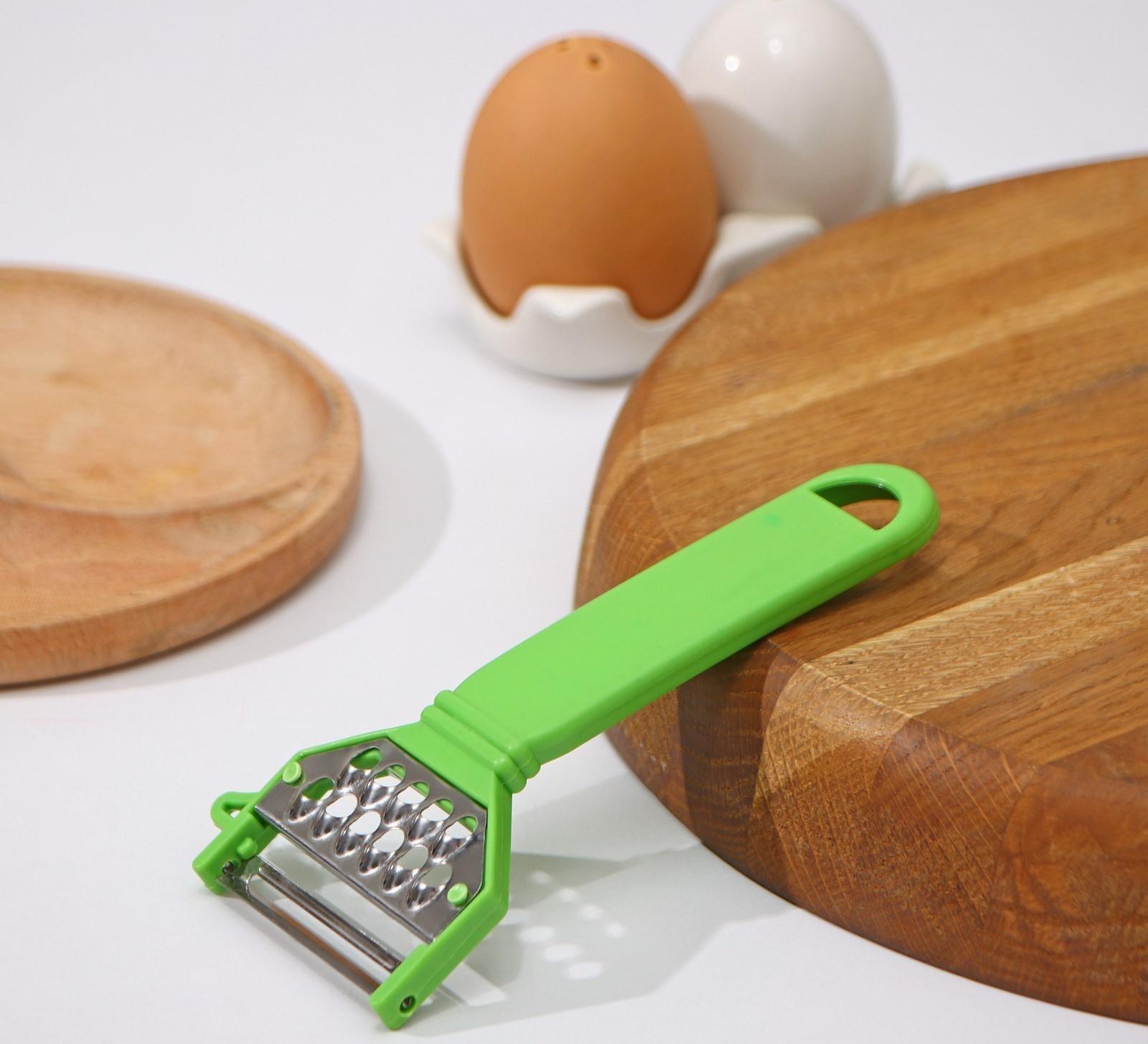 Овощечистка Доляна «Фреш», 16 см, цвет МИКС