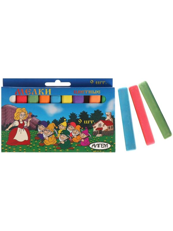 Мелки цветные 