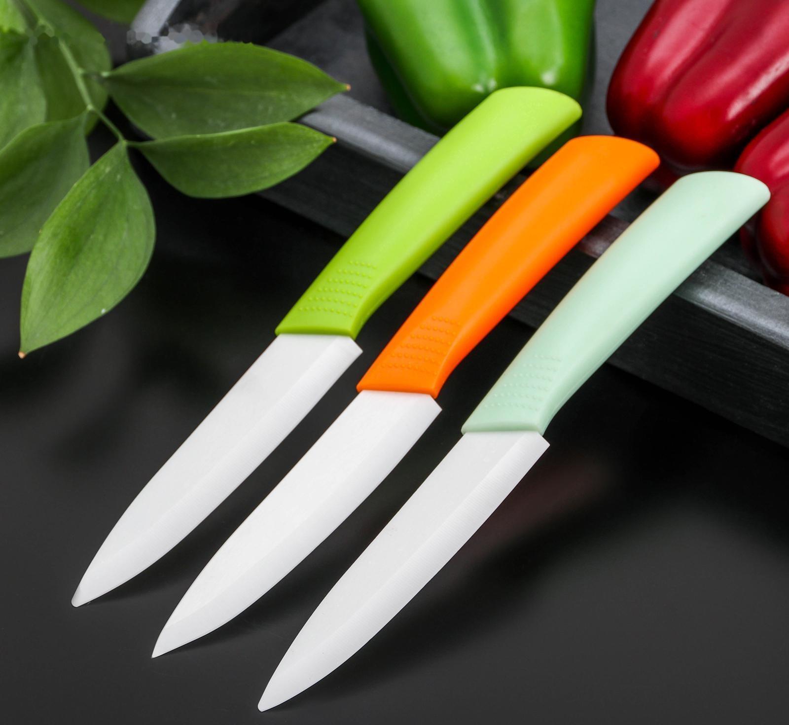 Нож кухонный керамический «Симпл», лезвие 10,5 см, цвет МИКС