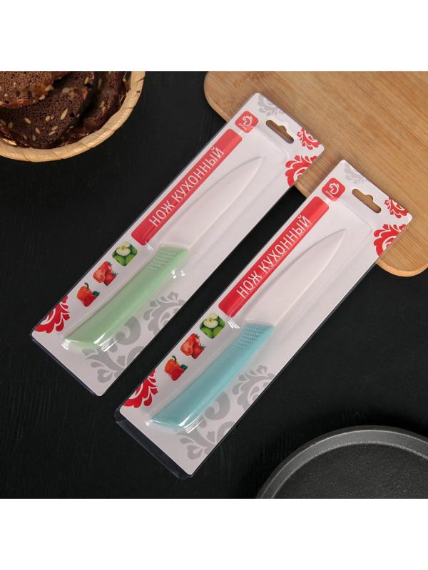 Нож кухонный керамический «Симпл», лезвие 10,5 см, цвет МИКС