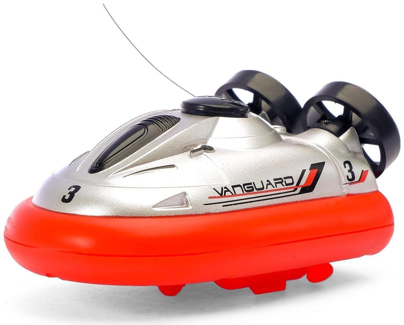 Катер радиоуправляемый, на воздушной подушке, цвета МИКС