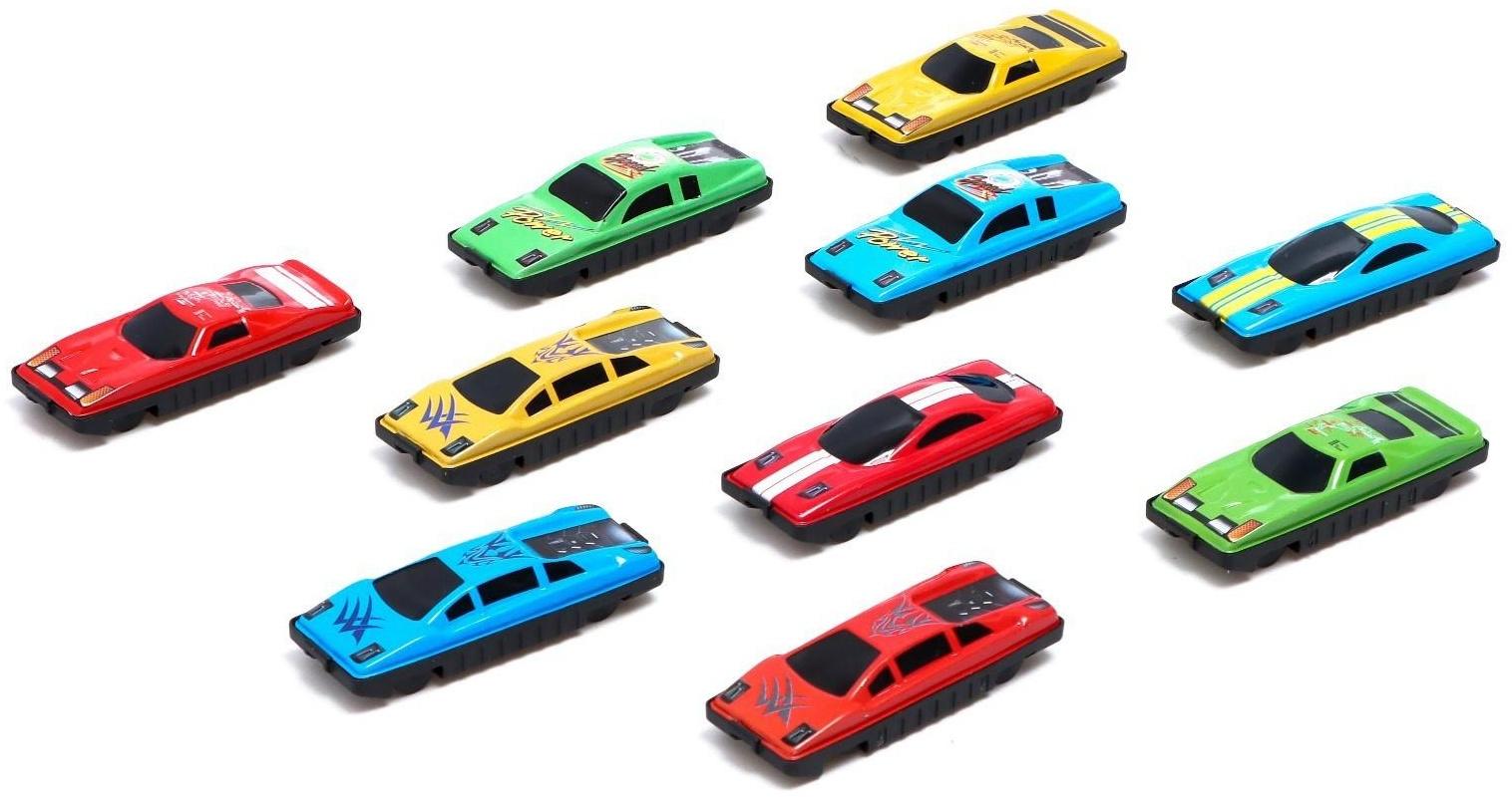 Набор металлических машин «Чемпион», 10 шт.