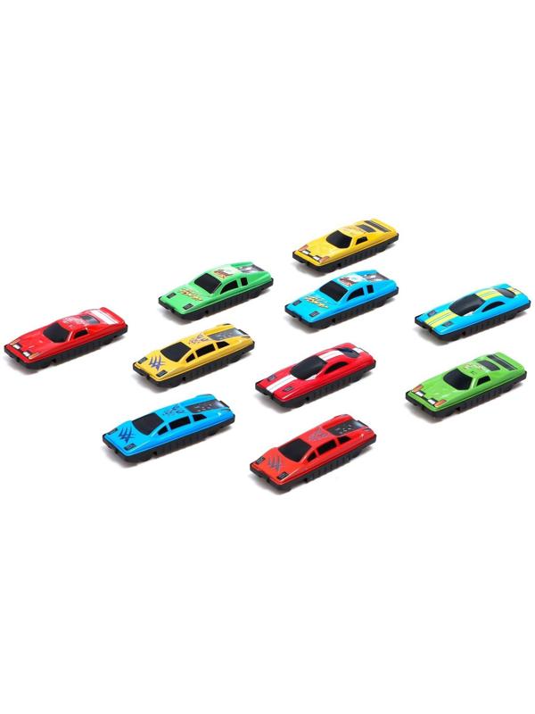 Набор металлических машин «Чемпион», 10 шт.